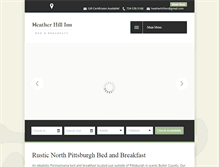 Tablet Screenshot of heatherhillinn.com
